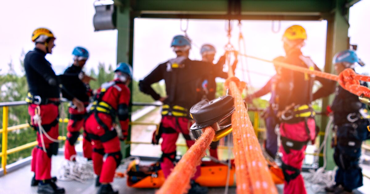 Scaffolder's guide to height rescue