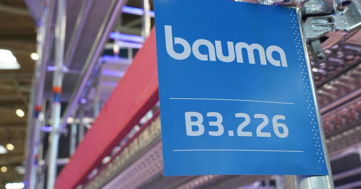 This was bauma 2022 Scafomrux at the world's largest trade fair